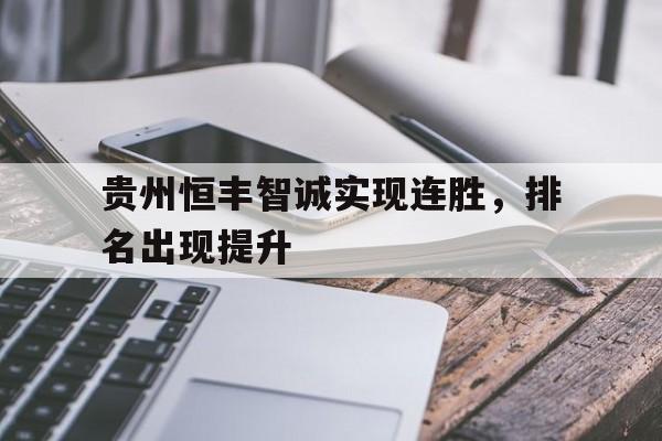 贵州恒丰智诚实现连胜，排名出现提升的简单介绍